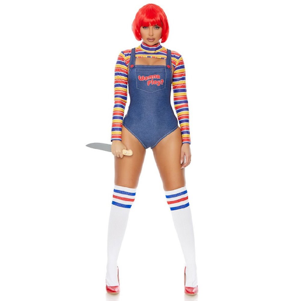 Forplay 550303 Wanna Play? Sexy Movie Character Chucky Doll Costume